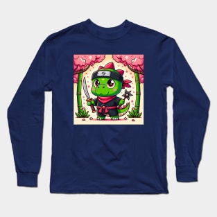 Ninja Dinosaur Long Sleeve T-Shirt